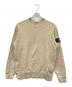 STONE ISLAND（ストーンアイランド）の古着「ワッペン クルーネック L/S」｜ベージュ