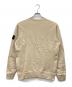 STONE ISLAND (ストーンアイランド) ワッペン クルーネック L/S ベージュ サイズ:L：20000円