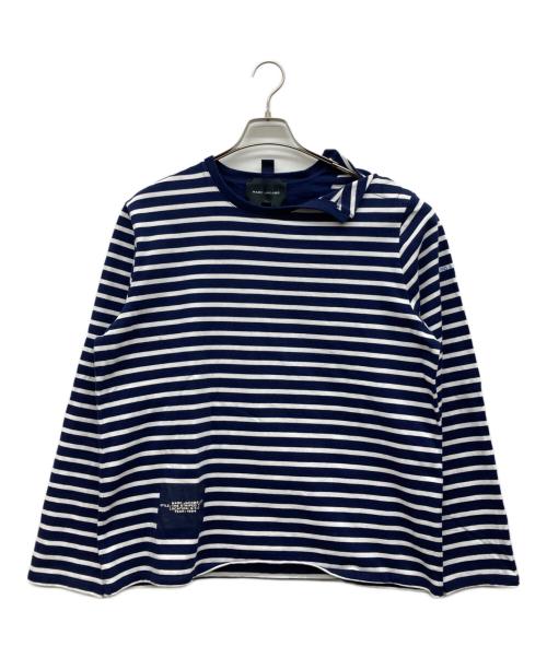 MARC JACOBS（マークジェイコブズ）MARC JACOBS (マークジェイコブズ) THE STRIPED T-SHIRT ネイビー サイズ:175/96A(XL)の古着・服飾アイテム