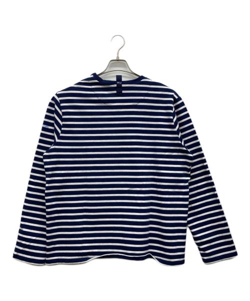 MARC JACOBS（マークジェイコブズ）MARC JACOBS (マークジェイコブズ) THE STRIPED T-SHIRT ネイビー サイズ:175/96A(XL)の古着・服飾アイテム