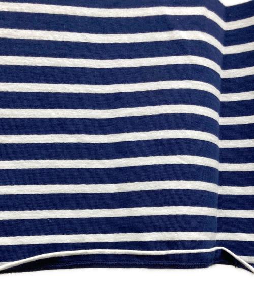 MARC JACOBS（マークジェイコブズ）MARC JACOBS (マークジェイコブズ) THE STRIPED T-SHIRT ネイビー サイズ:175/96A(XL)の古着・服飾アイテム
