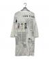 GALLIANO (ガリアーノ) ニュースペーパー柄ロングカットソー ホワイト サイズ:xxs：5000円