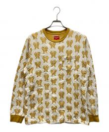 SUPREME（シュプリーム）の古着「Butterfly Jacquard Top」｜イエロー