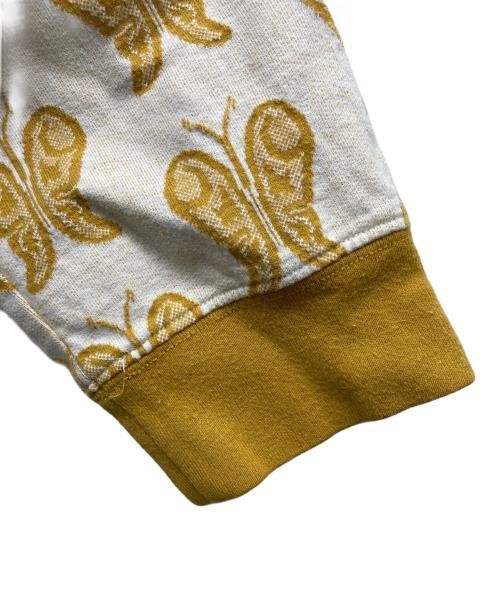 SUPREME（シュプリーム）Supreme (シュプリーム) Butterfly Jacquard Top イエロー サイズ:Mの古着・服飾アイテム