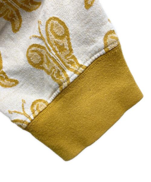 SUPREME（シュプリーム）Supreme (シュプリーム) Butterfly Jacquard Top イエロー サイズ:Mの古着・服飾アイテム