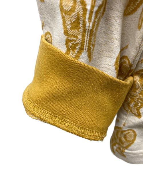 SUPREME（シュプリーム）Supreme (シュプリーム) Butterfly Jacquard Top イエロー サイズ:Mの古着・服飾アイテム