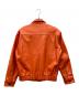 X-girl (エックスガール) ZIPUP LEATHER JACKET オレンジ サイズ:1：8000円