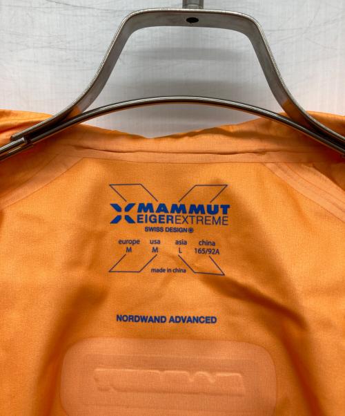 MAMMUT（マムート）MAMMUT (マムート) Nordwand Advanced HS Hooded Jacket Women’s オレンジ サイズ:asia Lの古着・服飾アイテム