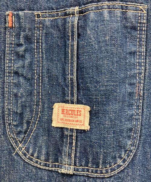 HERCULES（ヘラクレス）HERCULES (ヘラクレス) 60s カバーオール インディゴ サイズ:不明の古着・服飾アイテム