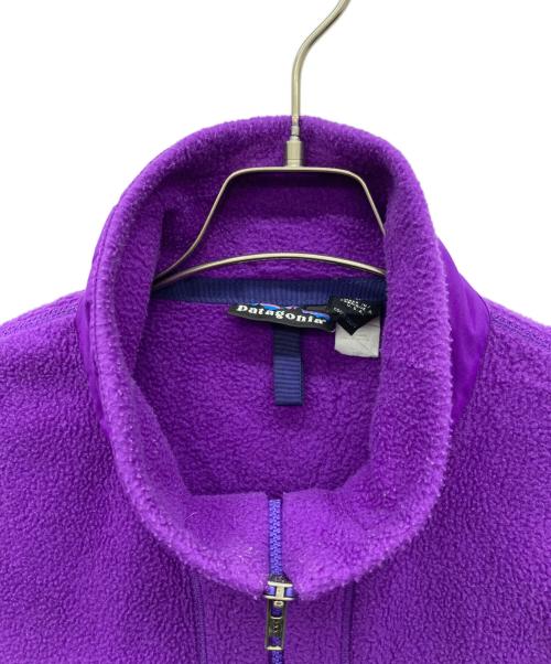 Patagonia（パタゴニア）Patagonia (パタゴニア) FULL ZIP SYNCHILLA FLEECE JACKET パープル サイズ:Lの古着・服飾アイテム