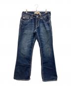 LAGUNA BEACHラグナビーチ）の古着「ステッチビジューデニムパンツ」｜インディゴ