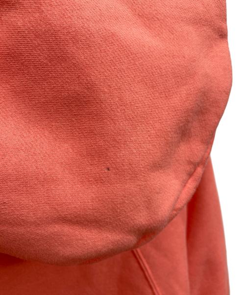 FOG ESSENTIALS（フィアオブゴッド エッセンシャル）FOG ESSENTIALS (フィアオブゴッド エッセンシャル) フロッキー加工パーカー ピンク サイズ:Lの古着・服飾アイテム