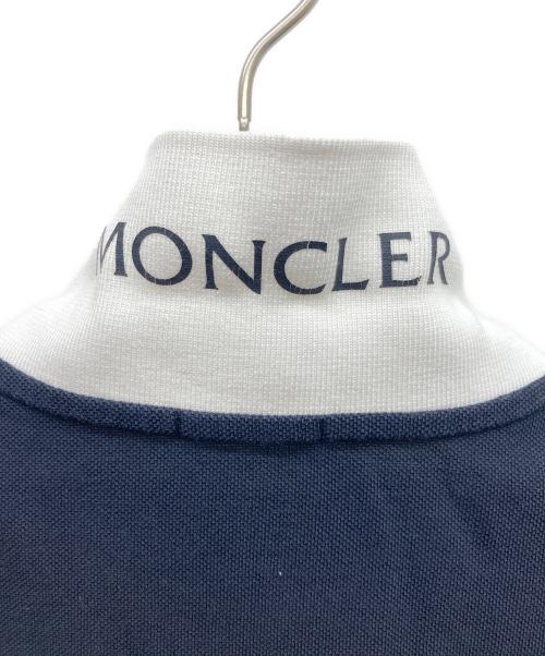 MONCLER（モンクレール）MONCLER (モンクレール) MAGLIA POLO MANICA CORTA ネイビー サイズ:Lの古着・服飾アイテム