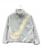 NIKEナイキ）の古着「W NSW JKT FAUX FUR SWSH」｜グレー