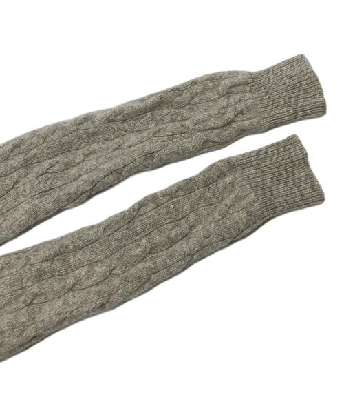 POLO RALPH LAUREN（ポロ・ラルフローレン）POLO RALPH LAUREN (ポロ・ラルフローレン) ケーブルニット グレー サイズ:Sの古着・服飾アイテム