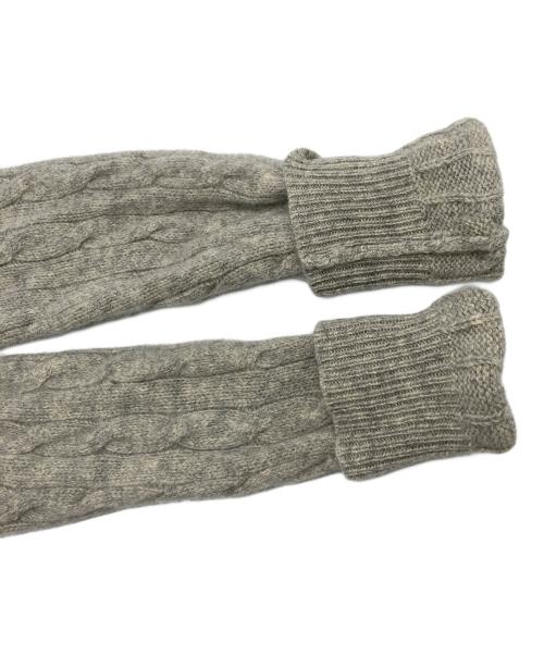 POLO RALPH LAUREN（ポロ・ラルフローレン）POLO RALPH LAUREN (ポロ・ラルフローレン) ケーブルニット グレー サイズ:Sの古着・服飾アイテム