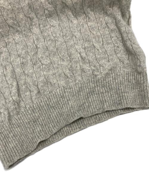 POLO RALPH LAUREN（ポロ・ラルフローレン）POLO RALPH LAUREN (ポロ・ラルフローレン) ケーブルニット グレー サイズ:Sの古着・服飾アイテム