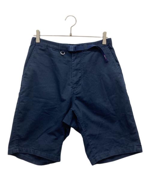 THE NORTHFACE PURPLELABEL（ザ・ノースフェイス パープルレーベル）THE NORTHFACE PURPLELABEL (ザ・ノースフェイス パープルレーベル) Stretch Twill Shorts ネイビー サイズ:30の古着・服飾アイテム