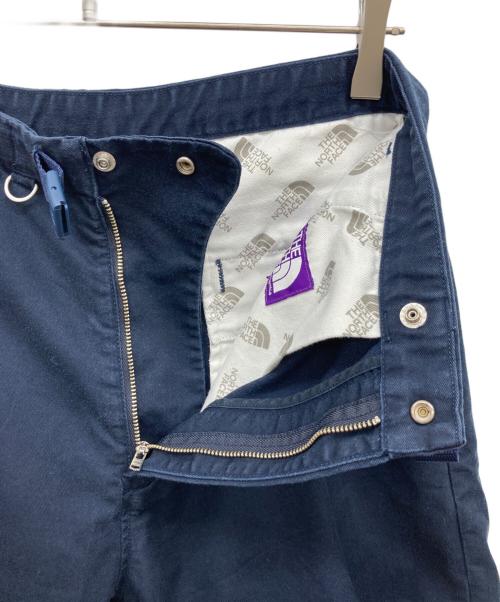 THE NORTHFACE PURPLELABEL（ザ・ノースフェイス パープルレーベル）THE NORTHFACE PURPLELABEL (ザ・ノースフェイス パープルレーベル) Stretch Twill Shorts ネイビー サイズ:30の古着・服飾アイテム