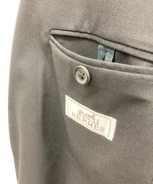 HERMES（エルメス）HERMES (エルメス) 2Bテーラードジャケット ブラック サイズ:50の古着・服飾アイテム