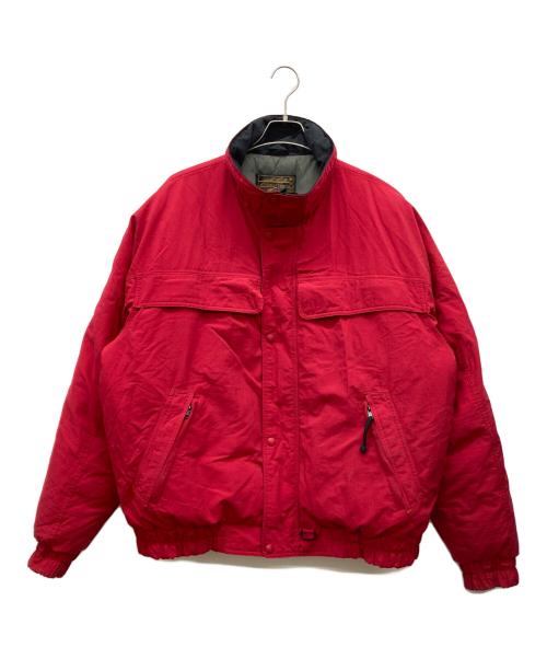 Eddie Bauer（エディーバウアー）Eddie Bauer (エディーバウアー) ダウンジャケット レッド サイズ:TALL MENS XLの古着・服飾アイテム