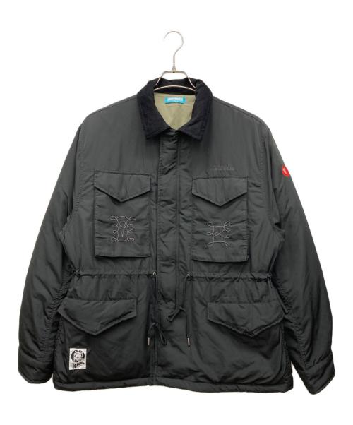 ICE CREAM（アイスクリーム）Ice Cream (アイスクリーム) EMBROIDERED LOGO DOWN M-65 ブラック サイズ:Lの古着・服飾アイテム