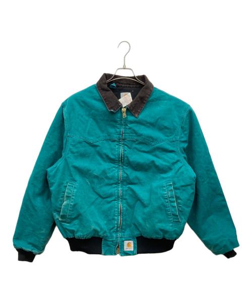 CarHartt（カーハート）CarHartt (カーハート) サンタフェジャケット ターコイズ サイズ:X-LARGEの古着・服飾アイテム