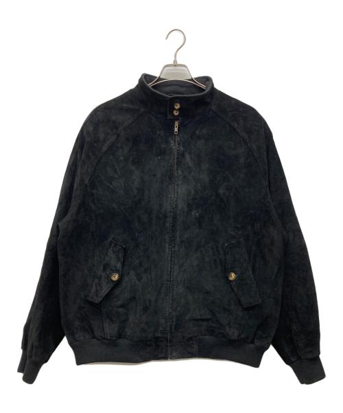 orvis（オービス）ORVIS (オービス) G9型スウェードレザージャケット ブラック サイズ:Lの古着・服飾アイテム