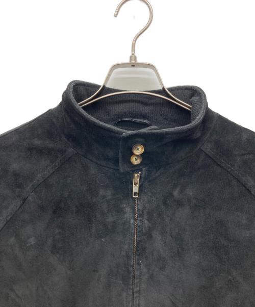 orvis（オービス）ORVIS (オービス) G9型スウェードレザージャケット ブラック サイズ:Lの古着・服飾アイテム