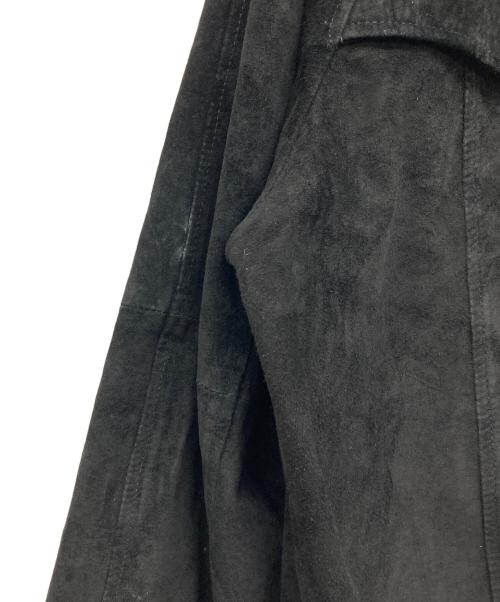 orvis（オービス）ORVIS (オービス) G9型スウェードレザージャケット ブラック サイズ:Lの古着・服飾アイテム
