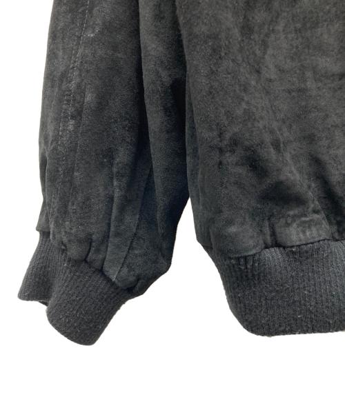 orvis（オービス）ORVIS (オービス) G9型スウェードレザージャケット ブラック サイズ:Lの古着・服飾アイテム