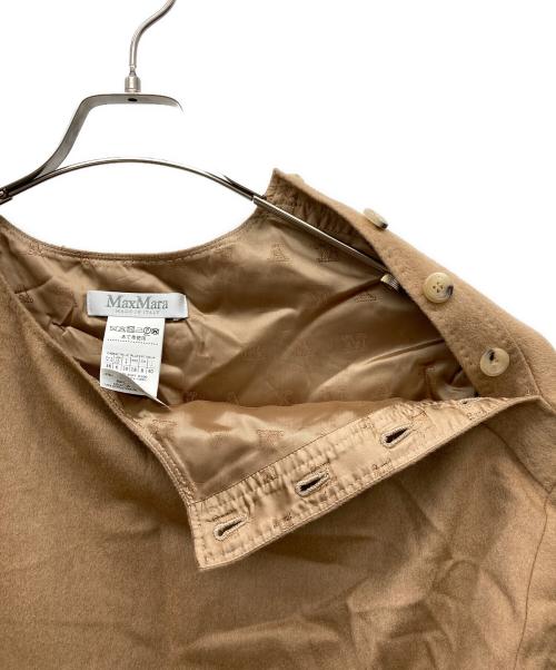 MaxMara（マックスマーラ）MaxMara (マックスマーラ) 長袖ワンピース ブラウン サイズ:38の古着・服飾アイテム