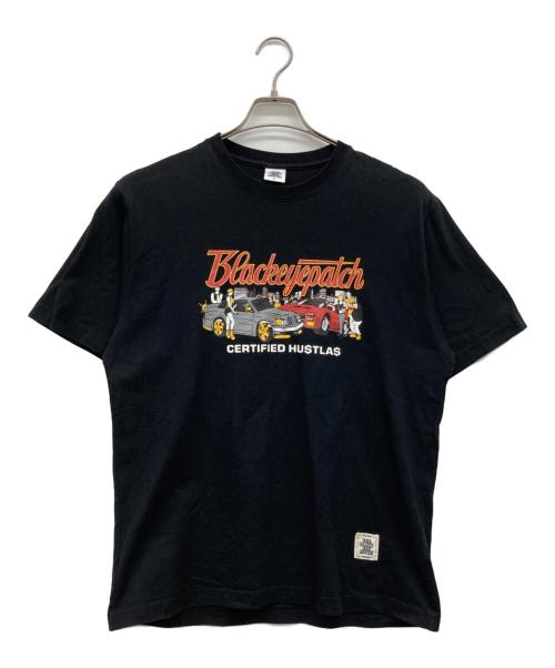 THE BLACK EYE PATCH（ブラックアイパッチ）THE BLACK EYE PATCH (ブラックアイパッチ) 半袖Tシャツ ブラック サイズ:Mの古着・服飾アイテム