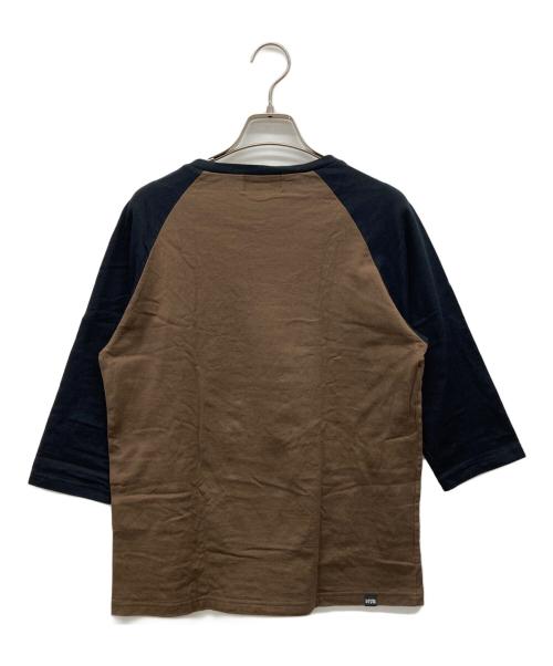 Hysteric Glamour（ヒステリックグラマー）Hysteric Glamour (ヒステリックグラマー) ラグランカットソー ブラウン サイズ:FREEの古着・服飾アイテム