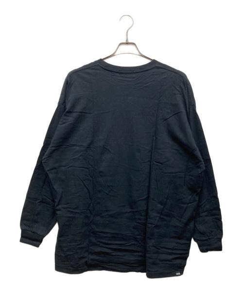 Hysteric Glamour（ヒステリックグラマー）Hysteric Glamour (ヒステリックグラマー) プリント長袖カットソー ブラック サイズ:FREEの古着・服飾アイテム