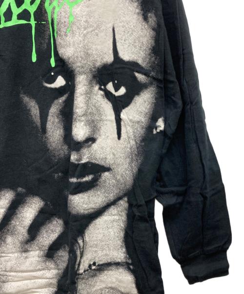 Hysteric Glamour（ヒステリックグラマー）Hysteric Glamour (ヒステリックグラマー) プリント長袖カットソー ブラック サイズ:FREEの古着・服飾アイテム