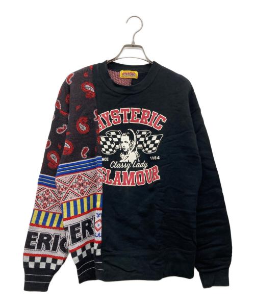 Hysteric Glamour（ヒステリックグラマー）Hysteric Glamour (ヒステリックグラマー) CLASSY LADY スウェット ブラック サイズ:FREEの古着・服飾アイテム