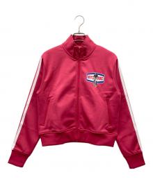 Hysteric Glamour（ヒステリックグラマー）の古着「CLASSIC COLLAGE トラックジャケット」｜ピンク