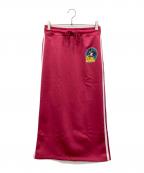 Hysteric Glamourヒステリックグラマー）の古着「CLASSIC COLLAGE ロングスカート」｜ピンク