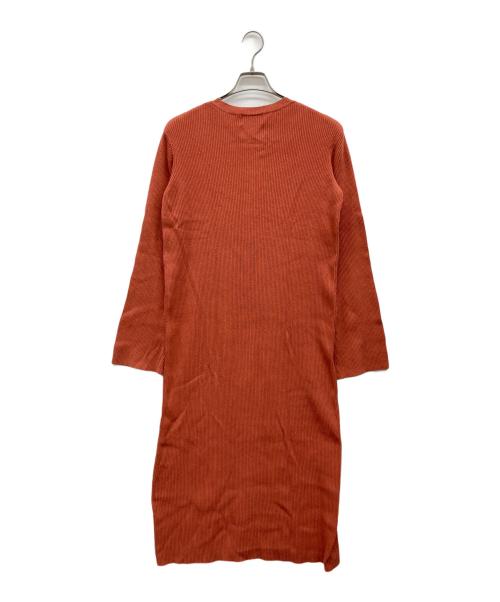 Hysteric Glamour（ヒステリックグラマー）Hysteric Glamour (ヒステリックグラマー) リブニットワンピース ブラウン サイズ:FREEの古着・服飾アイテム