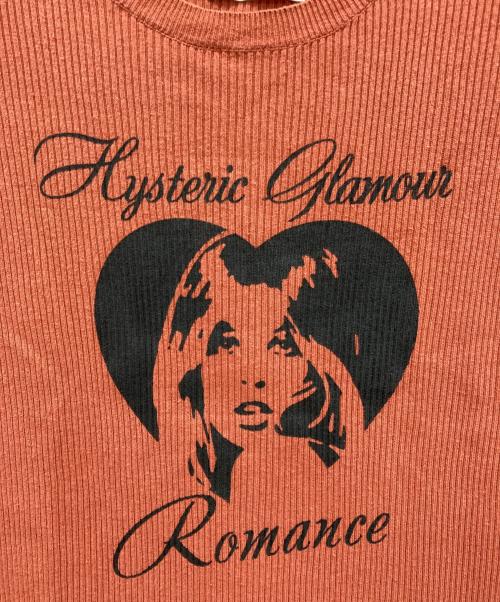 Hysteric Glamour（ヒステリックグラマー）Hysteric Glamour (ヒステリックグラマー) リブニットワンピース ブラウン サイズ:FREEの古着・服飾アイテム