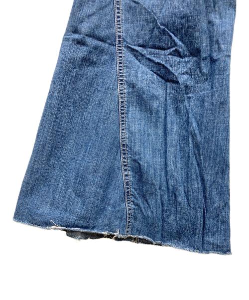 Hysteric Glamour（ヒステリックグラマー）Hysteric Glamour (ヒステリックグラマー) USED加工ローライズフレアデニムパンツ インディゴ サイズ:26の古着・服飾アイテム