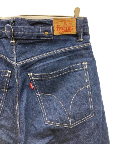 Hysteric Glamour（ヒステリックグラマー）Hysteric Glamour (ヒステリックグラマー) 尾錠付デニム ワークパンツ インディゴ サイズ:Sの古着・服飾アイテム
