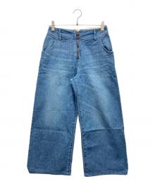 Hysteric Glamour（ヒステリックグラマー）の古着「ブーツカットジーンズ」｜スカイブルー