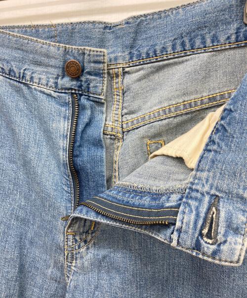 Hysteric Glamour（ヒステリックグラマー）Hysteric Glamour (ヒステリックグラマー) スーパーワイドデニムパンツ スカイブルー サイズ:Sの古着・服飾アイテム