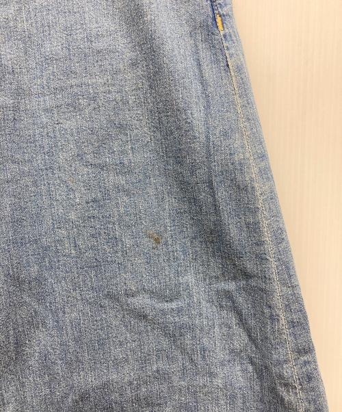 Hysteric Glamour（ヒステリックグラマー）Hysteric Glamour (ヒステリックグラマー) スーパーワイドデニムパンツ スカイブルー サイズ:Sの古着・服飾アイテム