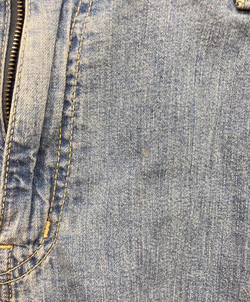 Hysteric Glamour（ヒステリックグラマー）Hysteric Glamour (ヒステリックグラマー) スーパーワイドデニムパンツ スカイブルー サイズ:Sの古着・服飾アイテム