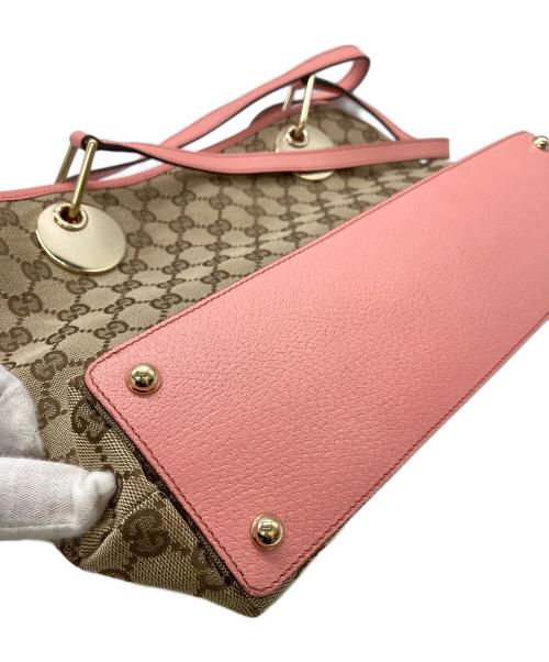 GUCCI（グッチ）GUCCI (グッチ) GGキャンバス エクリプス ピンクの古着・服飾アイテム