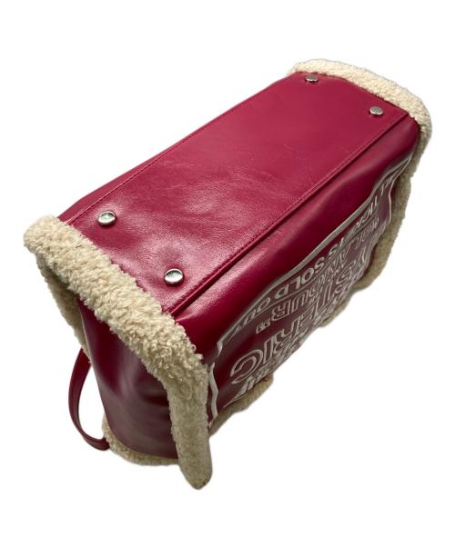 Hysteric Glamour（ヒステリックグラマー）Hysteric Glamour (ヒステリックグラマー) DIZZY&MILKY 2WAYボアトートバッグ ラズベリーの古着・服飾アイテム