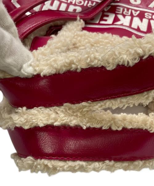 Hysteric Glamour（ヒステリックグラマー）Hysteric Glamour (ヒステリックグラマー) DIZZY&MILKY 2WAYボアトートバッグ ラズベリーの古着・服飾アイテム